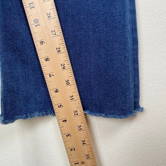 Hudson Barbara Flare Jeans Size 32 Laguna Blue High Rise Stretch Casual Staple - Picture 14 of 14